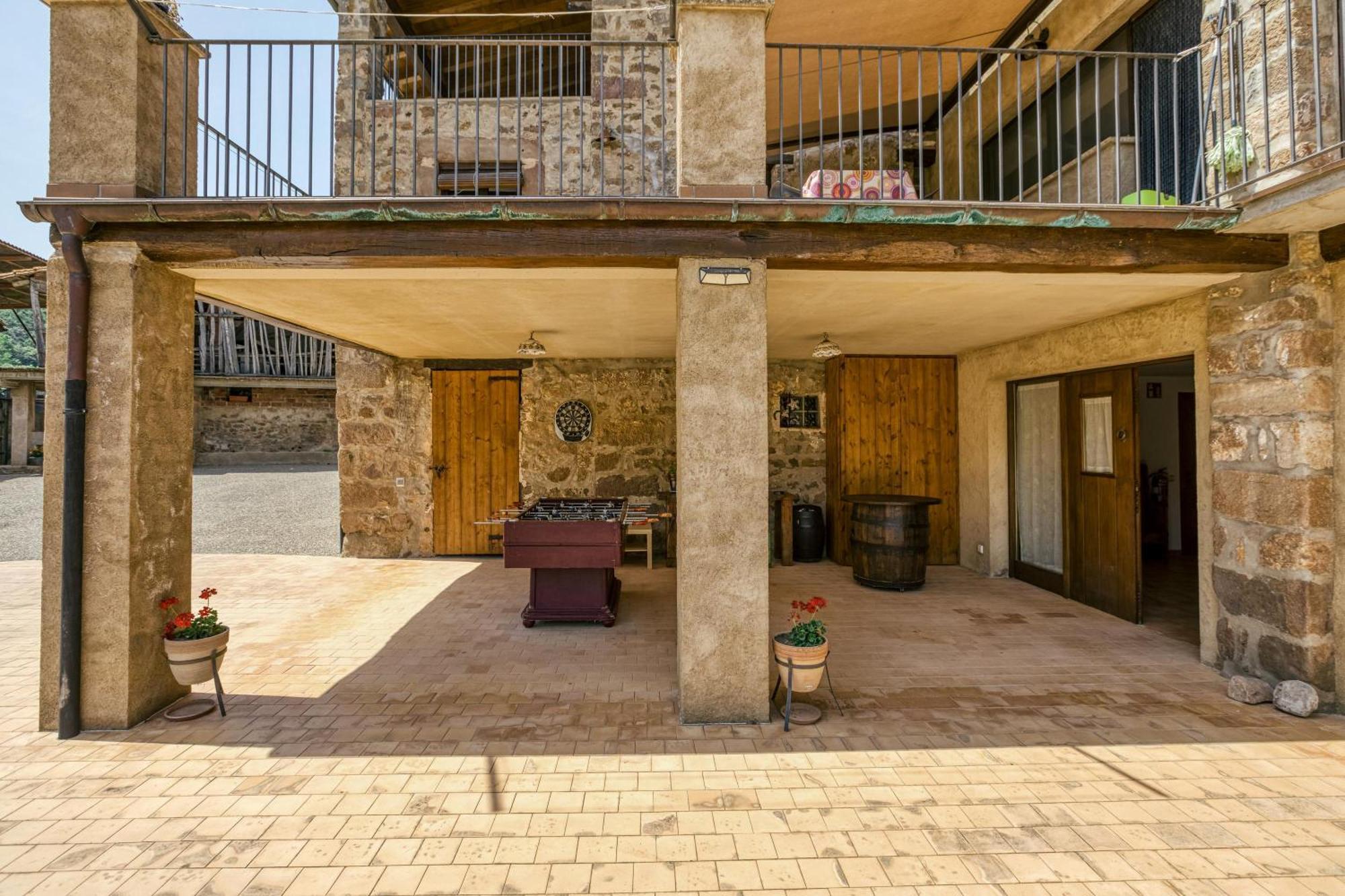 Villa Mas plantalec La Vall de Bianya Exterior foto